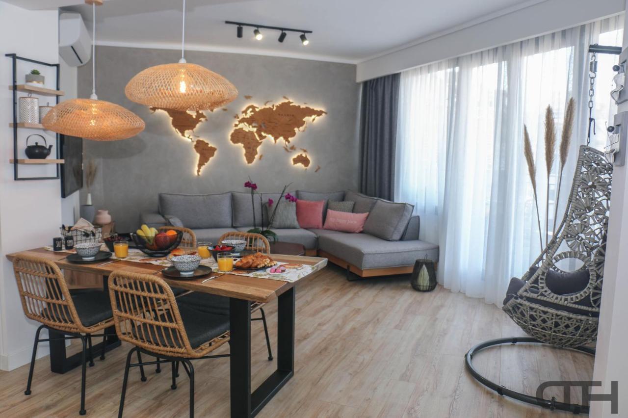 Luxury 80M2 Apartment With Balcony Downtown Thessaloníki Eksteriør billede