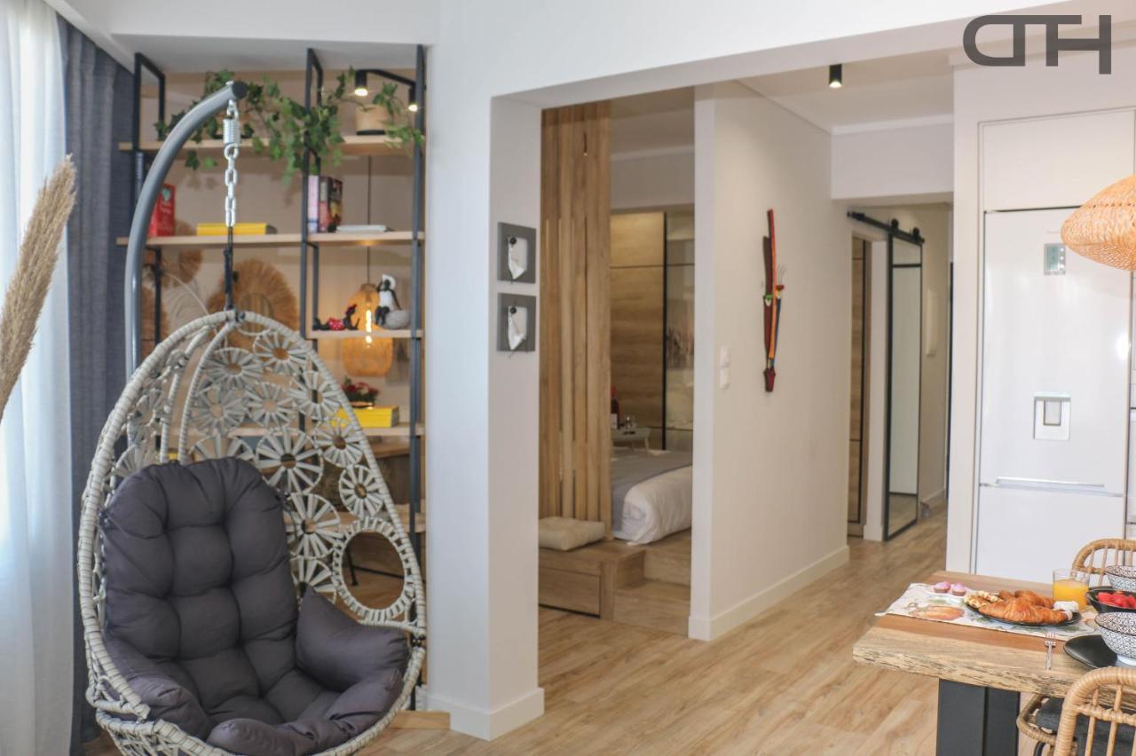 Luxury 80M2 Apartment With Balcony Downtown Thessaloníki Eksteriør billede