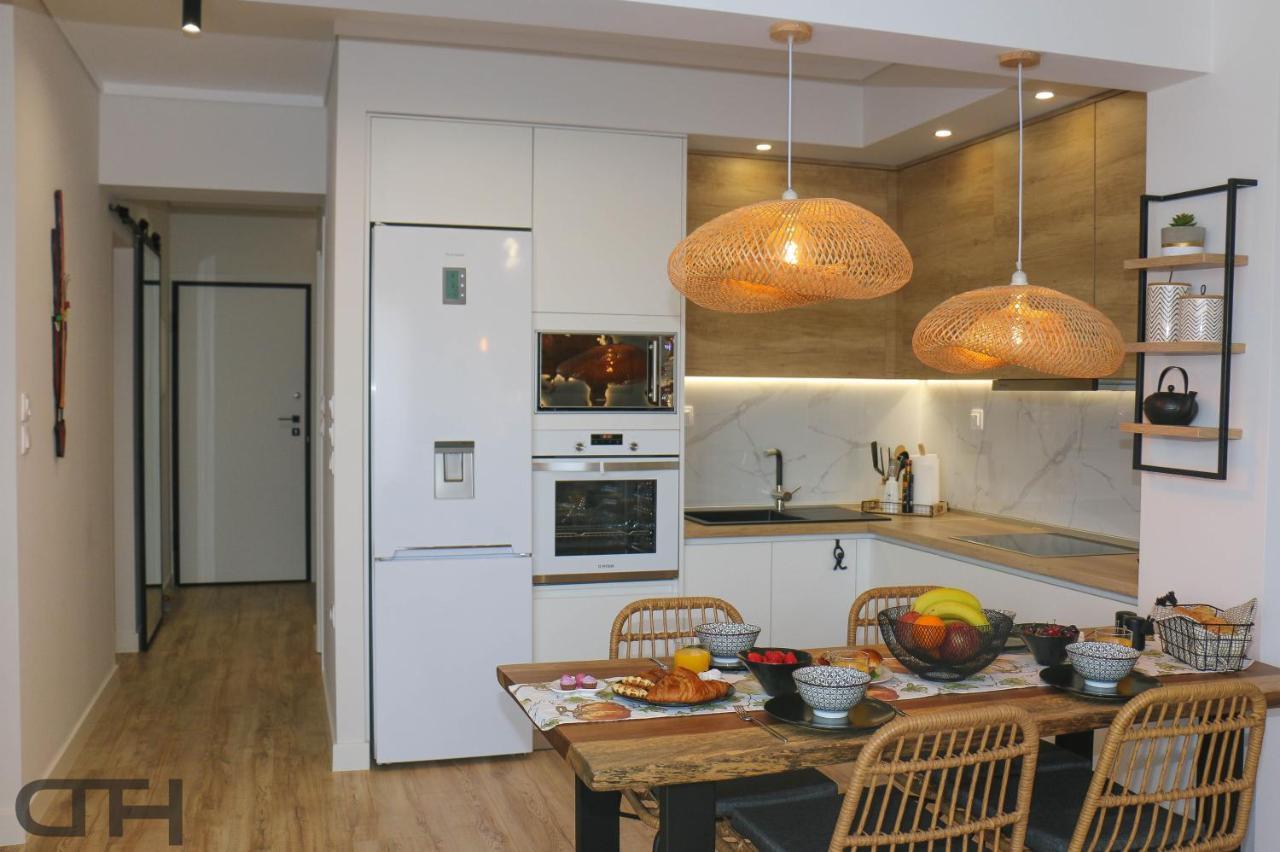 Luxury 80M2 Apartment With Balcony Downtown Thessaloníki Eksteriør billede