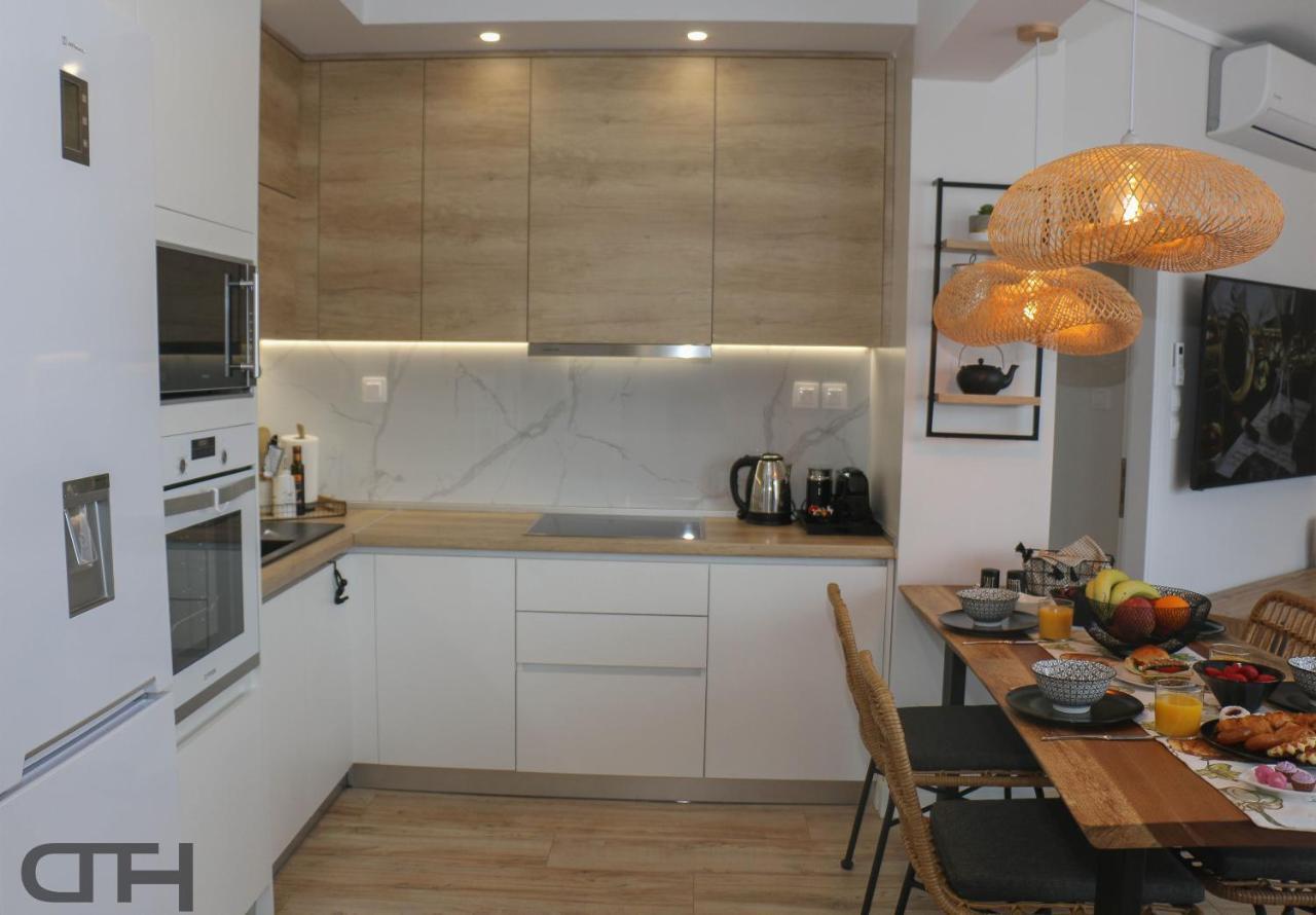 Luxury 80M2 Apartment With Balcony Downtown Thessaloníki Eksteriør billede