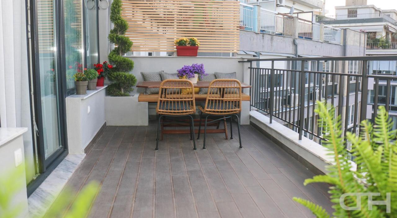 Luxury 80M2 Apartment With Balcony Downtown Thessaloníki Eksteriør billede