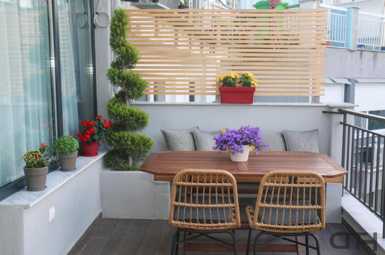 Luxury 80M2 Apartment With Balcony Downtown Thessaloníki Eksteriør billede
