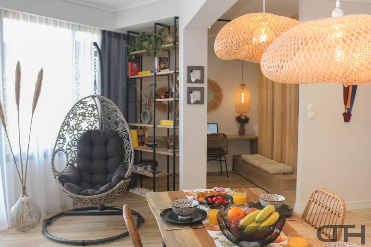 Luxury 80M2 Apartment With Balcony Downtown Thessaloníki Eksteriør billede