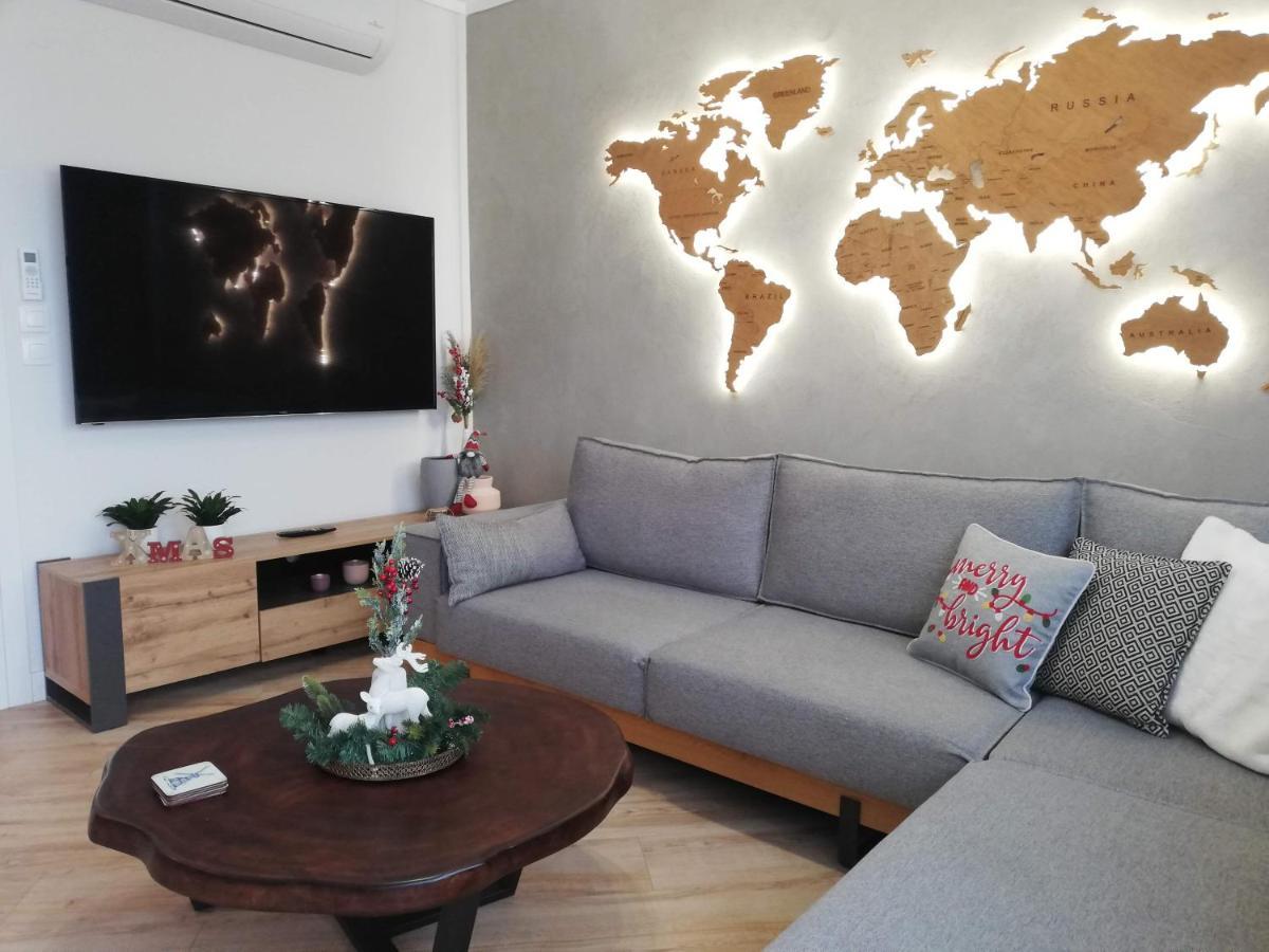 Luxury 80M2 Apartment With Balcony Downtown Thessaloníki Eksteriør billede
